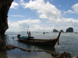 James Bond island in Phang Nga bay, Thailand by Gordana Zdjelar 